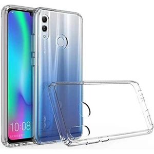 Honor 10 Lite Uyumlu Şeffaf Silikon Kılıf - Kamera Korumalı Esnek Tam Koruma Kapak