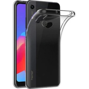 Honor 8A Pro Uyumlu Şeffaf Silikon Kılıf - Kamera Korumalı Esnek Tam Koruma Kapak