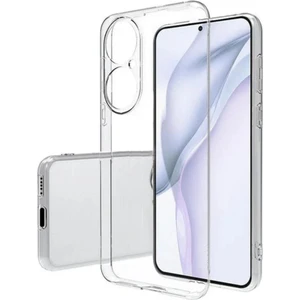 Huawei P50 Pro Uyumlu Şeffaf Silikon Kılıf - Kamera Korumalı Esnek Tam Koruma Kapak