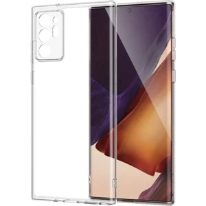 Samsung Galaxy Note 20 Ultra Uyumlu Şeffaf Silikon Kılıf - Kamera Korumalı Esnek Tam Koruma Kapak