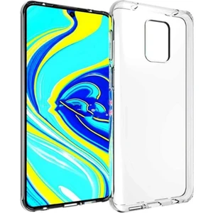 Poco M2 Pro Uyumlu Şeffaf Silikon Kılıf - Kamera Korumalı Esnek Tam Koruma Kapak