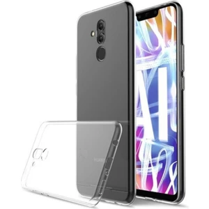 Huawei Mate 20 Lite Uyumlu Şeffaf Silikon Kılıf - Kamera Korumalı Esnek Tam Koruma Kapak