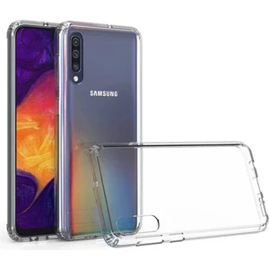 Samsung Galaxy A70 Uyumlu Şeffaf Silikon Kılıf - Kamera Korumalı Esnek Tam Koruma Kapak