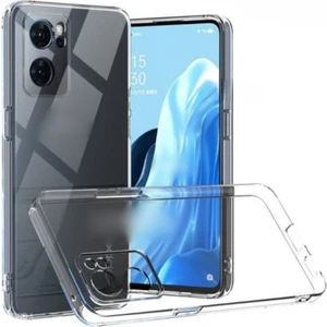 Oppo A57 Uyumlu Şeffaf Silikon Kılıf - Kamera Korumalı Esnek Tam Koruma Kapak