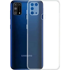 Samsung Galaxy M31 Uyumlu Şeffaf Silikon Kılıf - Kamera Korumalı Esnek Tam Koruma Kapak