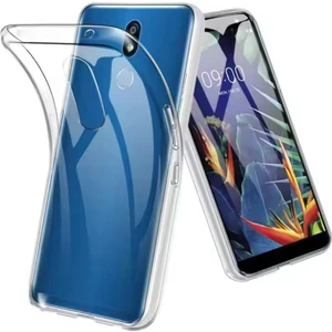 LG K40 Uyumlu Şeffaf Silikon Kılıf - Kamera Korumalı Esnek Tam Koruma Kapak
