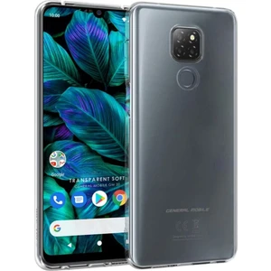 General Mobile GM 20 Uyumlu Şeffaf Silikon Kılıf - Kamera Korumalı Esnek Tam Koruma Kapak