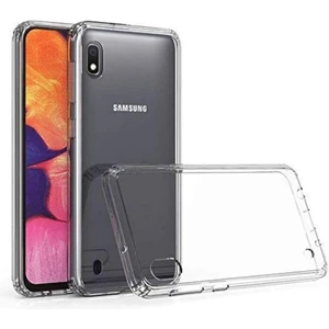 Samsung Galaxy A10 Uyumlu Şeffaf Silikon Kılıf - Kamera Korumalı Esnek Tam Koruma Kapak