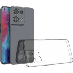 Oppo Reno 8 Uyumlu Şeffaf Silikon Kılıf - Kamera Korumalı Esnek Tam Koruma Kapak