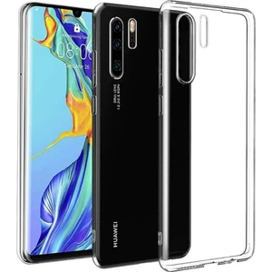 Huawei P30 Pro Uyumlu Şeffaf Silikon Kılıf - Kamera Korumalı Esnek Tam Koruma Kapak