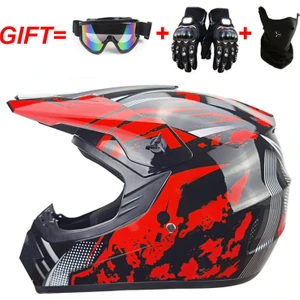 Mundo Venta Unisex Yetişkin Motosiklet Kaskı Off-Road Kask Seti (Yurt Dışından)
