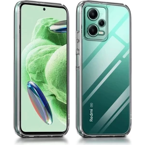 Poco X5 5G Uyumlu Şeffaf Silikon Kılıf - Kamera Korumalı Esnek Tam Koruma Kapak