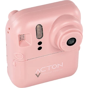 Şipşak Kağıt Baskılı Dijital Çocuk Fotoğraf Makinesi Pembe