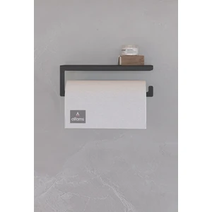 alfams by fmsa Modern Raflı Paslanmaz Çelik Metal Rulo Kağıt Havluluk Peçetelik Banyo Mutfak Düzenleyici