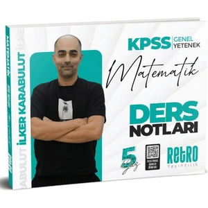 Retro Yayıncılık 2025 Kpss Genel Yetenek Matematik Ders Notu