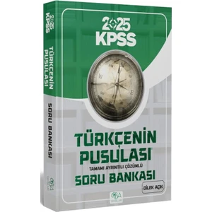 CBA Akademi 2025 Kpss Türkçenin Pusulası Soru Bankası Çözümlü