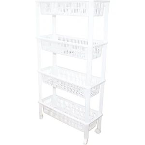 4 Katlı Düzenleyici  - Raf Ünitesi Tekerlekli 510X205X945MM (4767)
