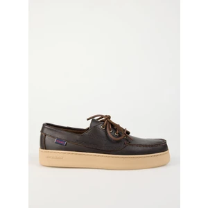 Deri Kahve - Bej Erkek Günlük Ayakkabı Admıral Budu