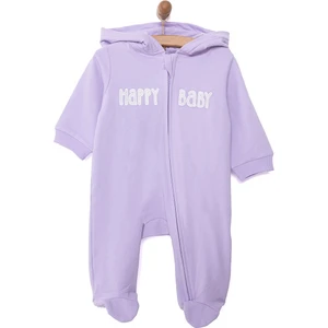HelloBaby Yenidoğan Kapüşonlu Tulum Kız Bebek