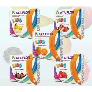 Ata Flor Probiyotik Meyve Aromaları 5 Li  Portakal Çikolata  Şeftali  Çilek Ve Muz Aromalı