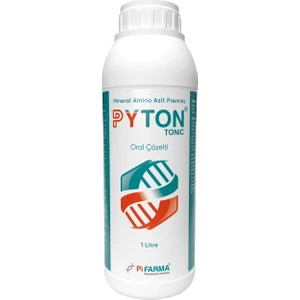 Pyton Sıvı Premix Kanatlı Tavuk Güvercin Koyun Keçi Buzağı Vs 1Lt Vitamin Aminoasit Mineral