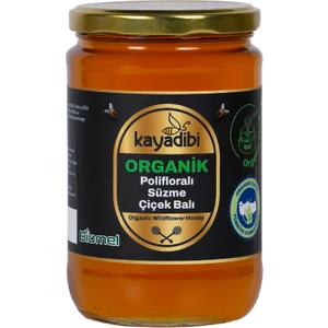 Organik Polifloralı Süzme Çiçek Bal 850 gr