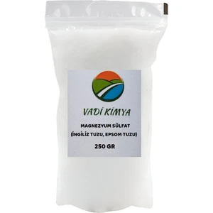 Vadi Kimya Magnezyum Sülfat (İngiliz Tuzu, Epsom Tuzu) - 250 gr