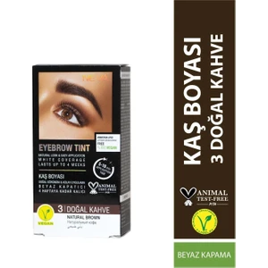 3 Doğal Kahve Amonyaksız %100 Vegan Kaş Boyası