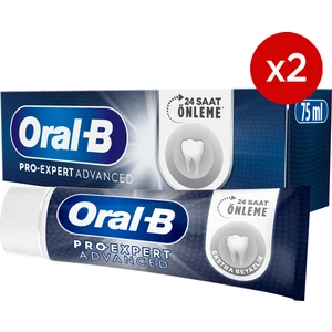 Oral-B pro-Expert Advanced Ekstra Beyazlık Diş Macunu 75 ml x 2