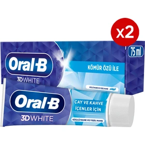 Oral-B 3d White Çay ve Kahve Içenler Için Diş Macunu 75 ml x 2