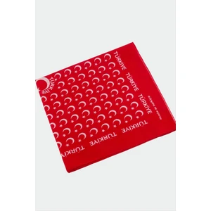 Ay Yıldız Desenli Bandana 50*50