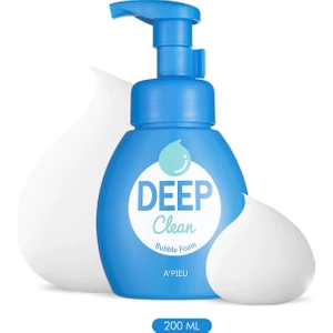 Soda ve Karbonat İçeren Nemlendirici Etkili Temizleme Köpüğü A'PIEU Deep Clean Bubble 200ml