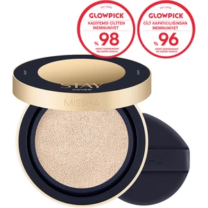 Uzun Süre Kalıcı, Yüksek Kapatıcılık Sağlayan Cushion Stay Cushion SPF40/PA++ (No.21P Fair)
