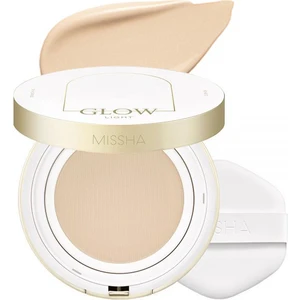 Işıltı ve Cam Cilt Görünümü Sunan Cushion SPF37PA+++GLOW Cushion Light (NO.21N Vani