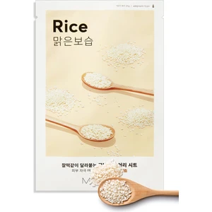 Pirinç Özlü Aydınlatıcı ve Nemlendirici Yaprak Maske (1ad) Airy Fit Sheet Mask Rice