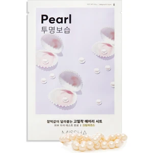İnci Özlü Aydınlık Görünüm Sunan Yaprak Maske (1ad) Airy Fit Sheet Mask Pearl