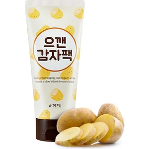 Güneşten Kaynaklı Yıpranmış Ciltler İçin Nemlendirici Uyku Maskesi A'PIEU Mashed Potato Pack