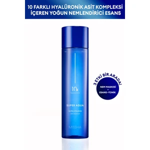 10 Farklı Hyalüronik Asit İçeren Yoğun Nemlendirici Esans Super Aqua Ultra Hyalron Skin Essence