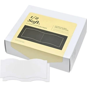 Çok Amaçlı Pamuk Makyaj Pedleri 60adet1/2 Soft Cotton Pads