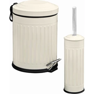 Vintage 2'li Banyo Seti Krem