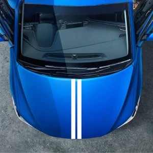 Sönmez Sticker Kaput Şerit Sticker Model 3 - Kaput Sticker - Oto Sticker - Araba Sticker - Araç Sticker