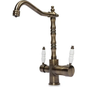 Rustik Arıtmalı Mutfak Evye Bataryası Retro Antik