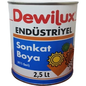 Endüstriyel Son Kat Boya 2,5 Lt