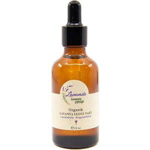 Lavande Organik Lavanta Yağı (L. Angustifolia) 50ML-CAM Damlalıklı