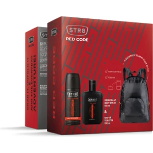 Red Code EDT Parfüm 100 ml + Deodorant 150 ml + Sırt Çantası Seti