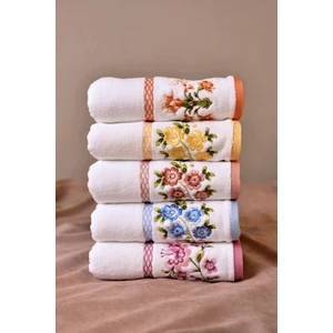 Azalea Nakışlı Havlu Seti 5li