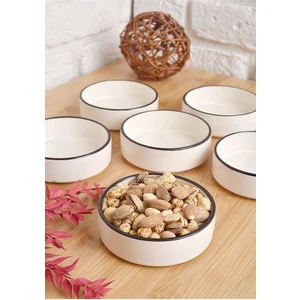 Şura Mutfak Tokyo 6'lı Çerezlik Seti Siyah