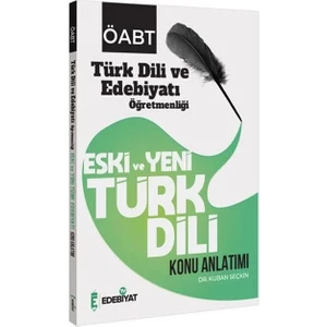 Edebiyat Tv Yayınları Öabt Türk Dili ve Edebiyatı Eski ve Yeni Türk Dili Konu Anlatımı - Kuban Seçkin
