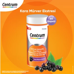 Immunity Kara Mürver Multivitamin ve Mineral 60 Kapsül