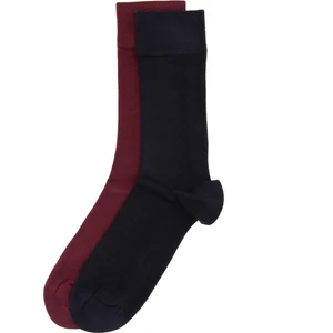 Pierre Cardin Erkek Erkek Bambu Karışımlı 2'li Paket Siyah Soket Basic Çorap 50304466-001